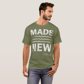 Christliche Taufe Erwachsene Christliche Verse T-Shirt (Vorne ganz)