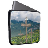 Christliche Telefonfälle Laptopschutzhülle (Vorne Rechts)
