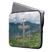 Christliche Telefonfälle Laptopschutzhülle (Vorderseite Links)
