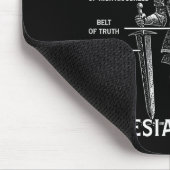 Christliche Tempelritter Mittelalterliche Ritterrü Mousepad (Ecke)
