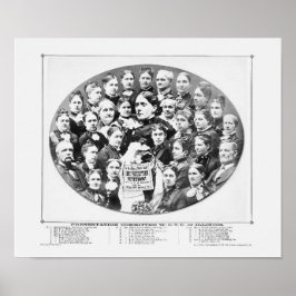 Christliche Temperance-Gewerkschaft der Frauen in Poster