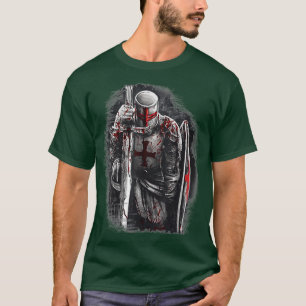 Christliche Templar Knights - Geschenke Rosary Cru T-Shirt