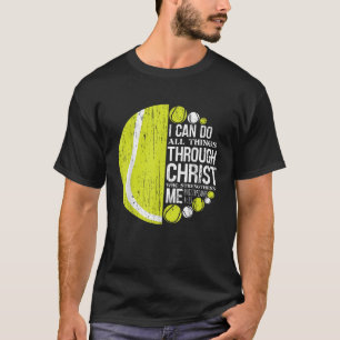 Christliche Tennis Philippinen 4 13 Geschenk für M T-Shirt