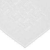 Christliche Titel Jesu Tischläufer (Ecke)