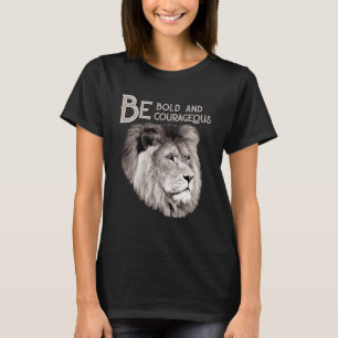 Christliche Top Lion sei mutige Schrift Bi
