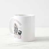 Christliche Trainingsgymnastik Jesus, der Deadlift Kaffeetasse (Vorderseite Links)