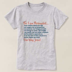 Christliche Tshirts Nichts kann uns für die Liebe 