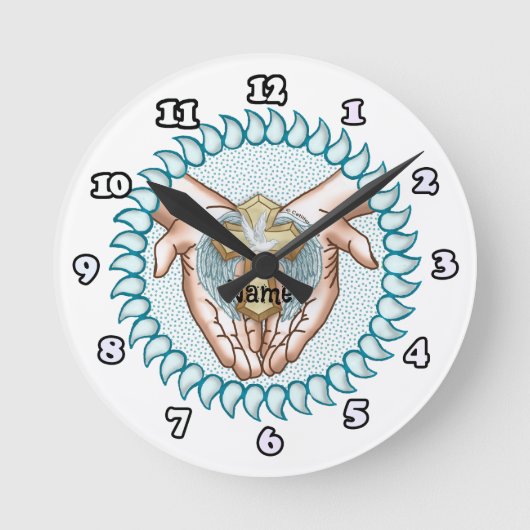 Christliche Uhr (Vorderseite)