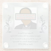 Christliche Untersetzer für Pastoren - Geschenke f (Rückseite)