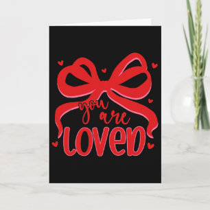 Christliche Valentins-Lieb-Coquette-Bogen-Bibel-Ve Karte