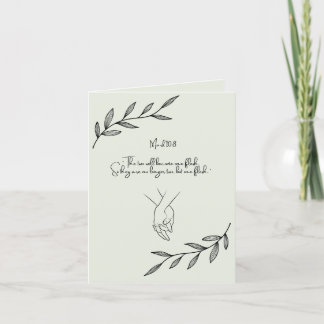 Christliche Valentintagskarte Feiertagskarte