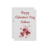 Christliche Valentintagskarte Karte (Vorderseite/Rückseite Beispiel)