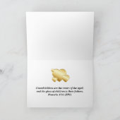 Christliche Vatertagskarte Karte (Innenseite)