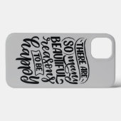 Christliche Verse Case-Mate iPhone Hülle (Rückseite (Horizontal))