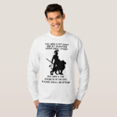 Christliche Verse Psalm 27 T-Shirt (Vorne ganz)