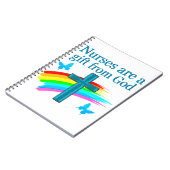 CHRISTLICHE VERSORGUNGSPRAYER-DESIGN NOTIZBLOCK (Linke Seite)