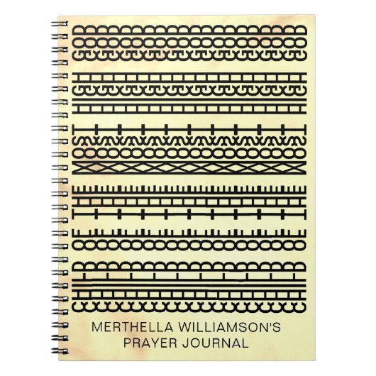 Christliche versteckte Nachricht KIND AM MEISTEN G Notizblock (Vorderseite)