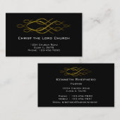 Christliche Visitenkarte (Vorne/Hinten)