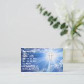 Christliche Visitenkarten Visitenkarte (Stehend Vorderseite)