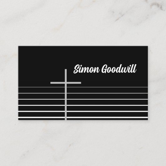 Christliche Visitenkarten Visitenkarte (Vorderseite)