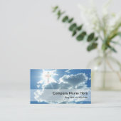 Christliche Visitenkarten Visitenkarte (Stehend Vorderseite)