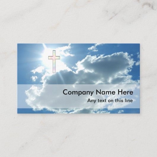 Christliche Visitenkarten Visitenkarte (Vorderseite)