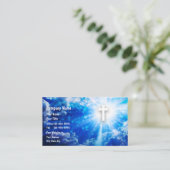 Christliche Visitenkarten Visitenkarte (Stehend Vorderseite)