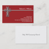 Christliche Visitenkarten Visitenkarte (Vorne/Hinten)