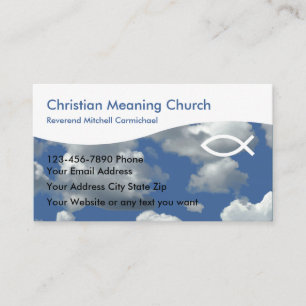 Christliche Visitenkarten Visitenkarte