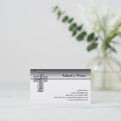Christliche Visitenkarten Visitenkarte (Stehend Vorderseite)
