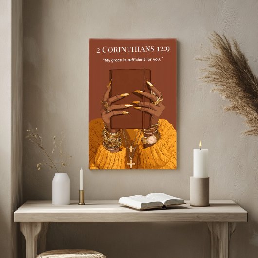 Christliche Wall Art | Bibelschrift Poster