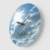 Christliche Wall-Uhr Große Wanduhr (Winkel)