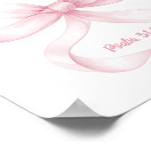 Christliche Wand Art Deco Rosa Girl Room Poster (Ecke)