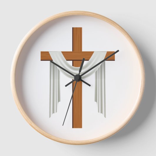 Christliche Wand-Uhr Uhr (Vorderseite)