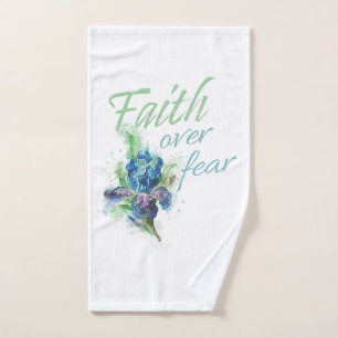 Christliche Wasserfarbe für Frauen: Glaube über Handtuch