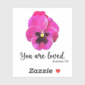 Christliche Wasserfarben Aufkleber (Blatt)