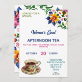 Christliche weibliche Stipendiatenteam Einladung (Vorne/Hinten)