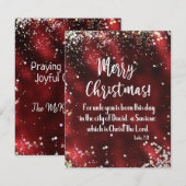 Christliche Weihnachten (Vorne/Hinten)