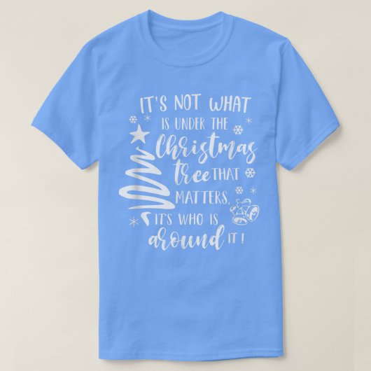 Christliche Weihnachten glauben an das, was zu Wei T-Shirt (Design vorne)
