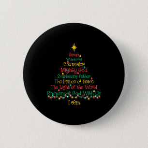 Christliche Weihnachten Jesus Bibel Namen Weihnach Button