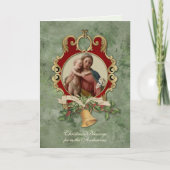 Christliche Weihnachten Jesus Jungfrau Maria Vinta (Vorderseite)