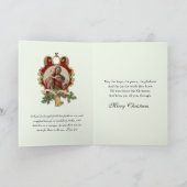 Christliche Weihnachten Jesus Jungfrau Maria Vinta (Innenseite)