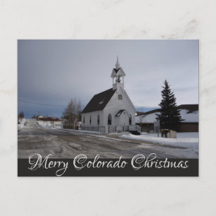 Christliche Weihnachten "Merry Colorado Christmas" Postkarte