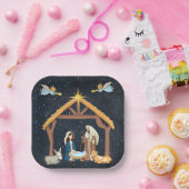 Christliche Weihnachten Pappteller (Party)