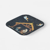 Christliche Weihnachten Pappteller (Gewinkelt)