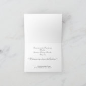 Christliche Weihnachten Schneemann Kunstwerke (Innenseite)