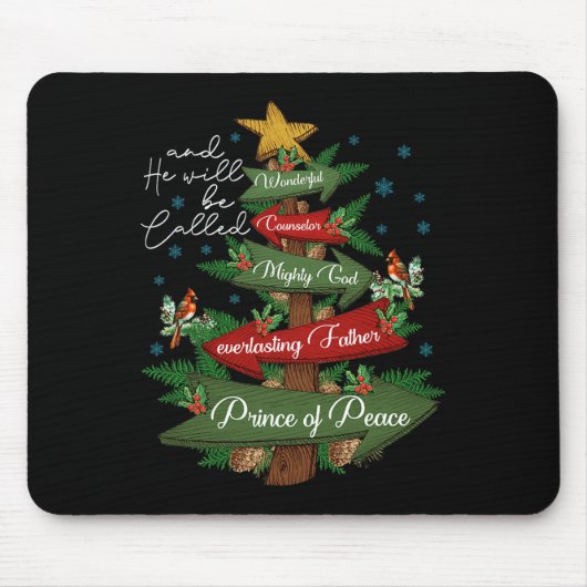 Christliche Weihnachten wird er als wunderbarer Co Mousepad (Vorne)