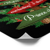 Christliche Weihnachten wird er als wunderbarer Co Poster (Ecke)