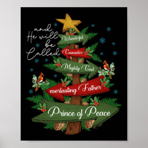Christliche Weihnachten wird er als wunderbarer Co Poster