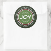 Christliche Weihnachts-Joy Bible Verse Stickers (Tasche)